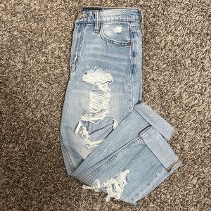 Aeropostale Distressed Mom Jeans
